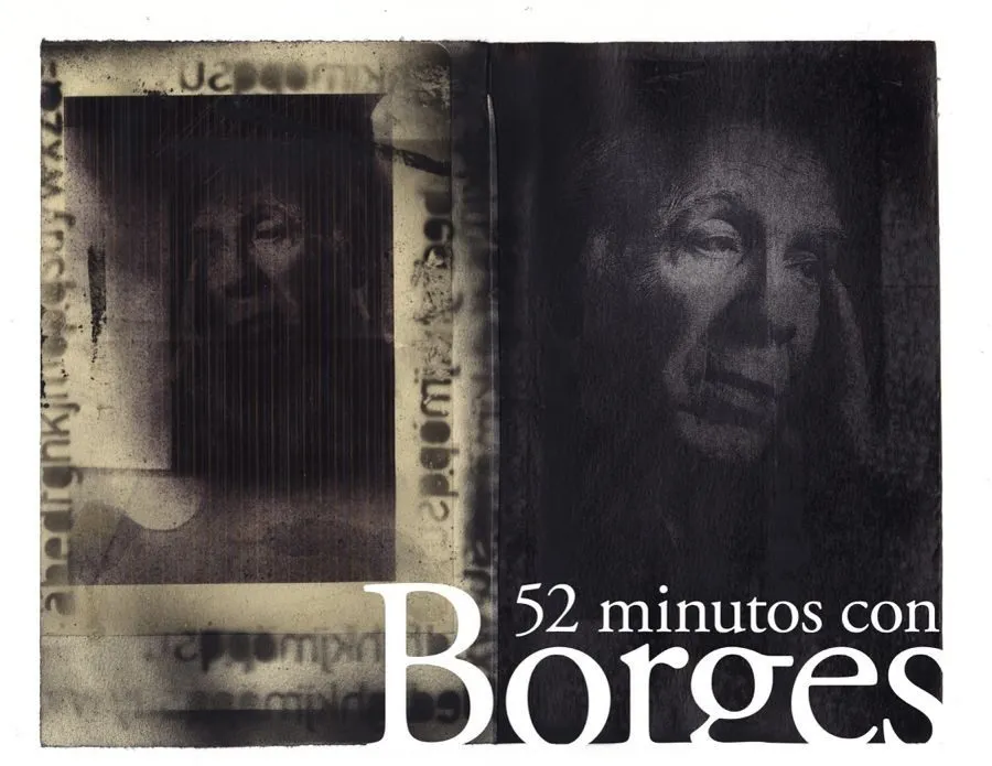 Imagen de difusión de «52 minutos con Borges»