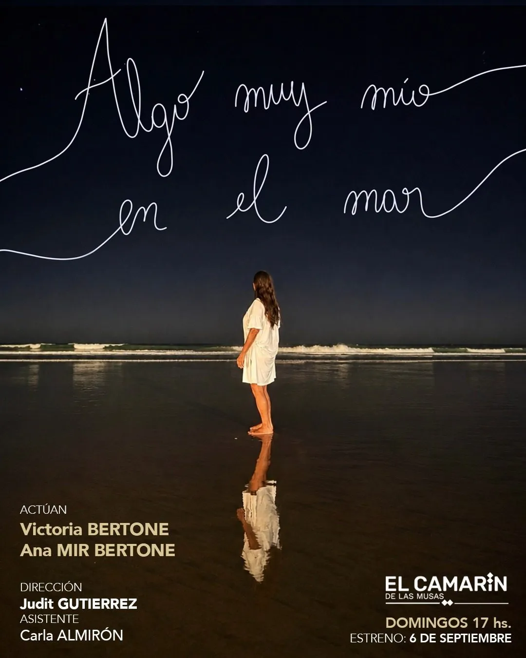 Imagen de difusión de «Algo muy mío en el mar»