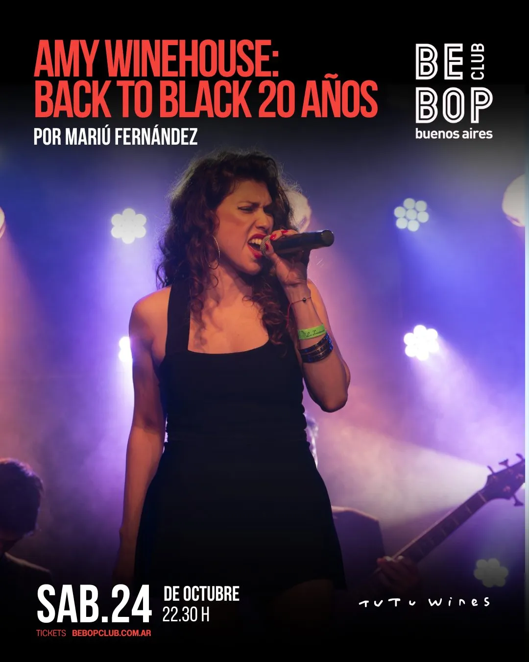 Imagen de difusión de «Amy Winehouse: Back to Black 20 años, por Mariú Fernández»