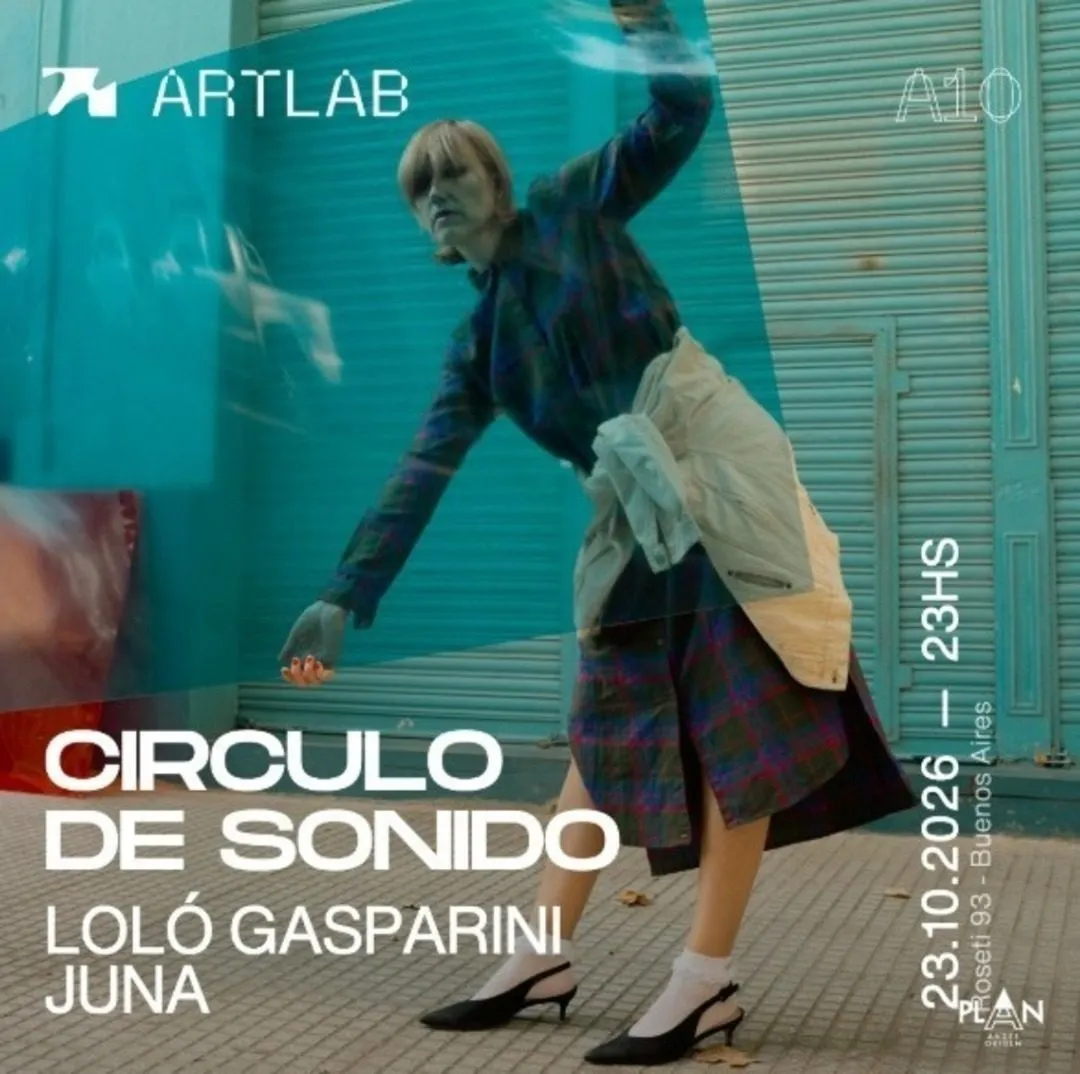 Imagen de difusión de «Artlab · Circulo de Sonido · Loló Gasparini + Juna»