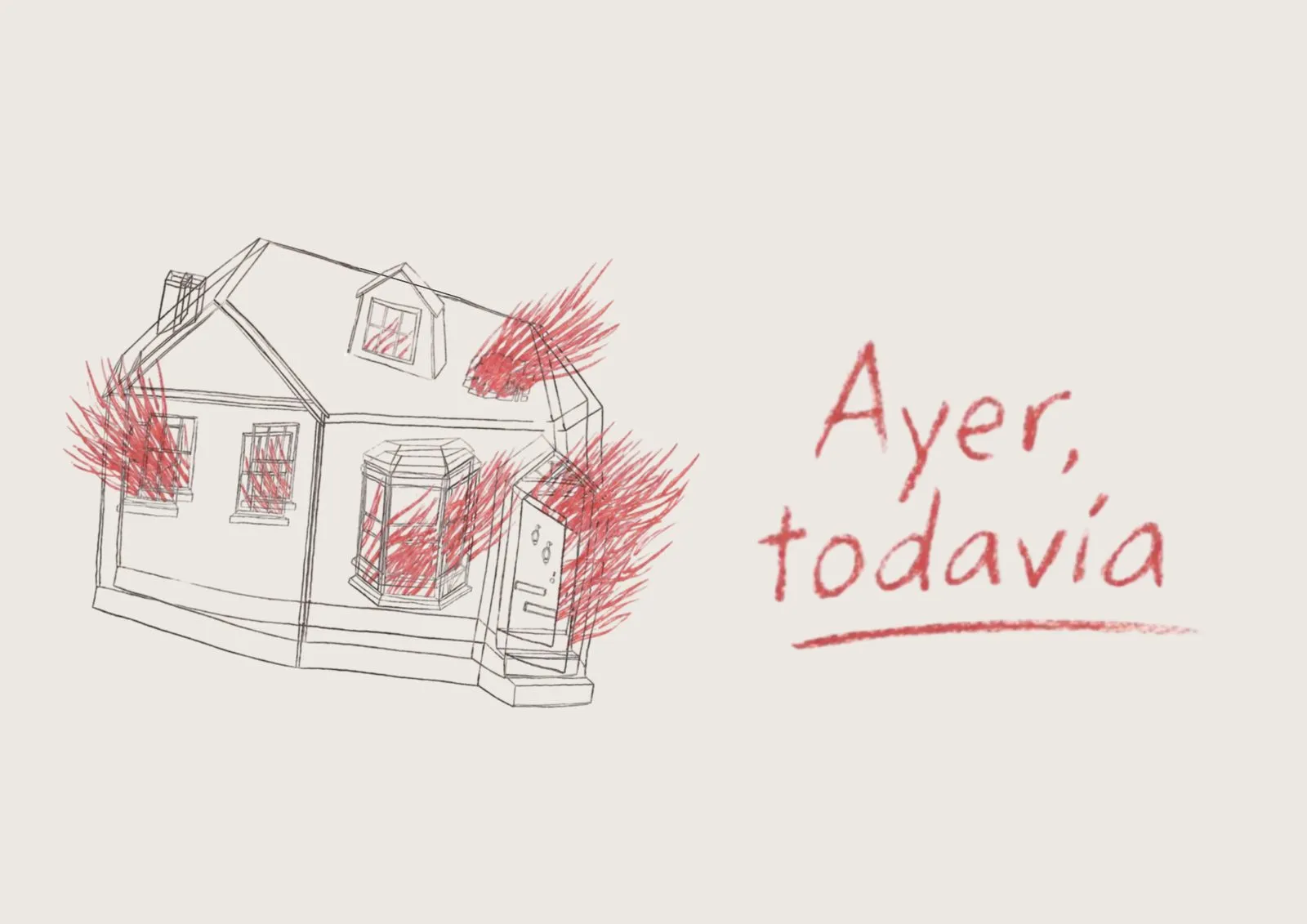 Imagen de difusión de «Ayer, todavía»