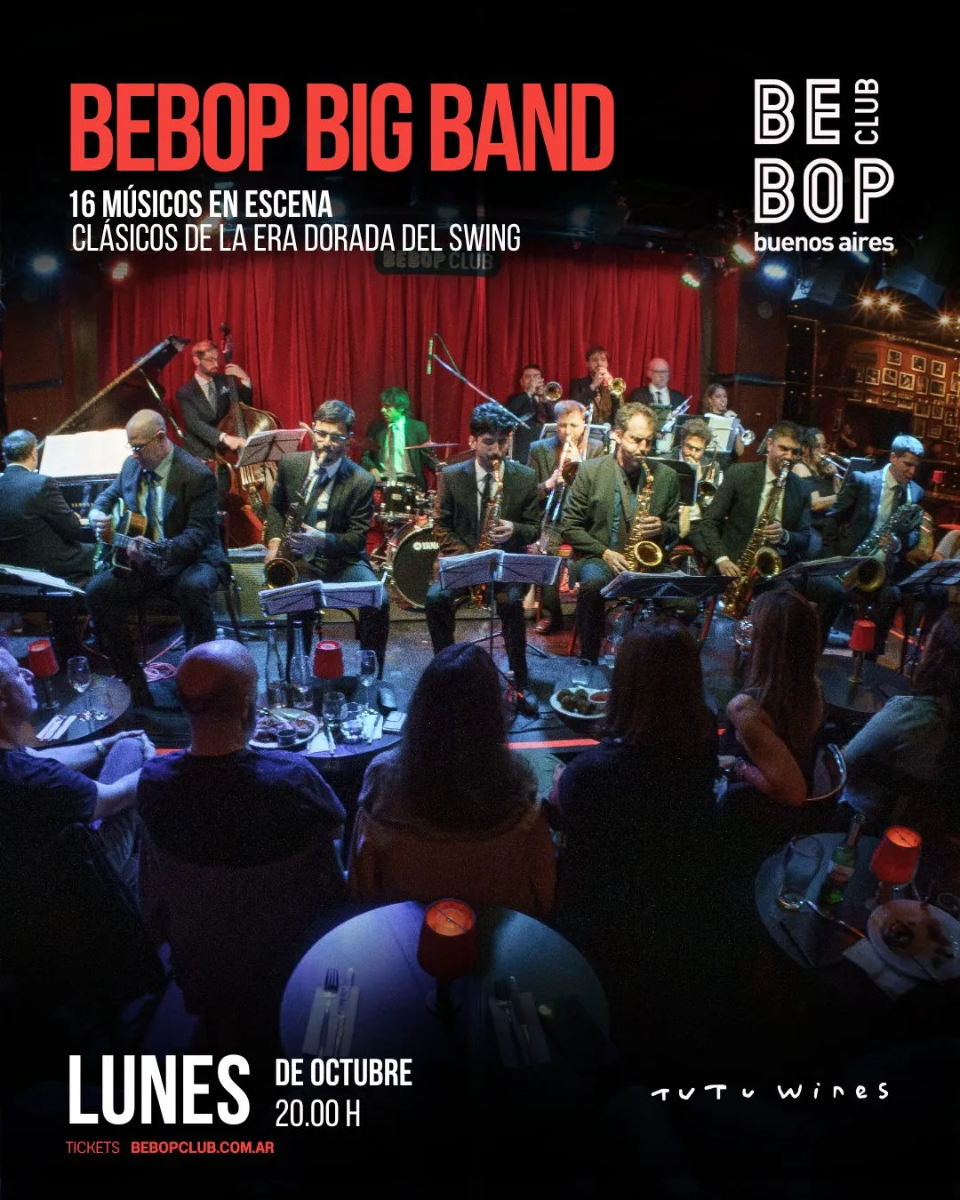 Imagen de difusión de «Bebop Big Band»