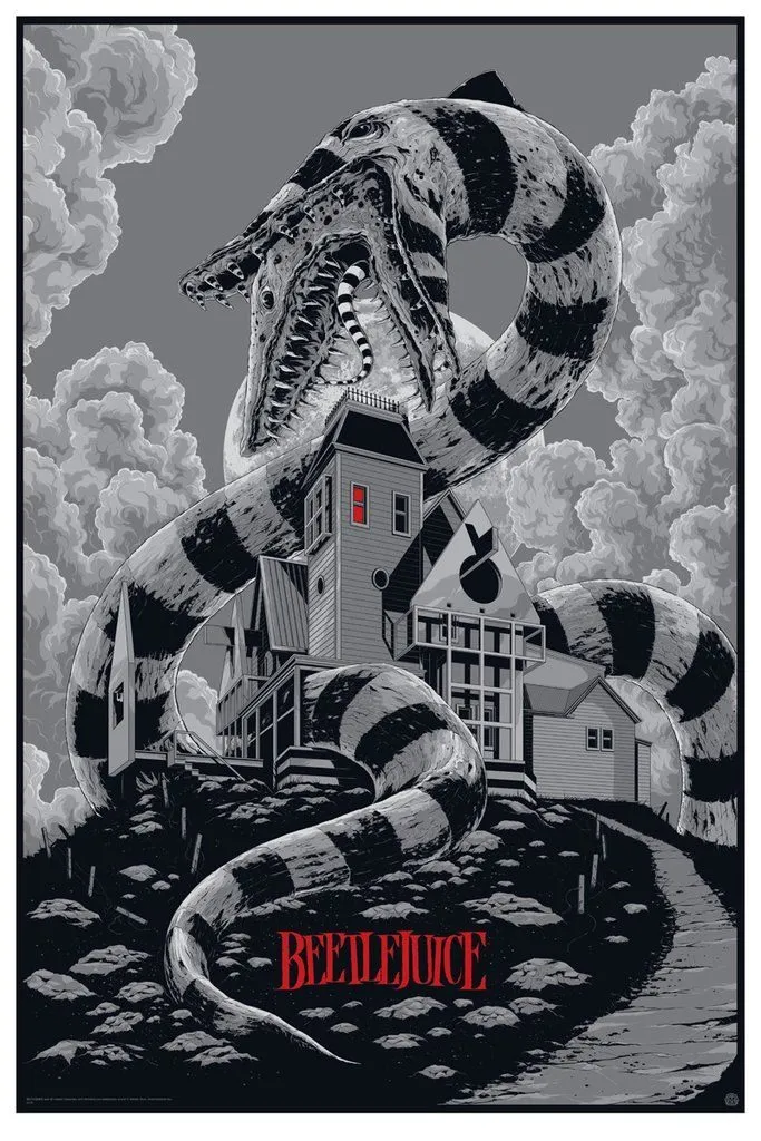 Afiche de la película «Beetlejuice»