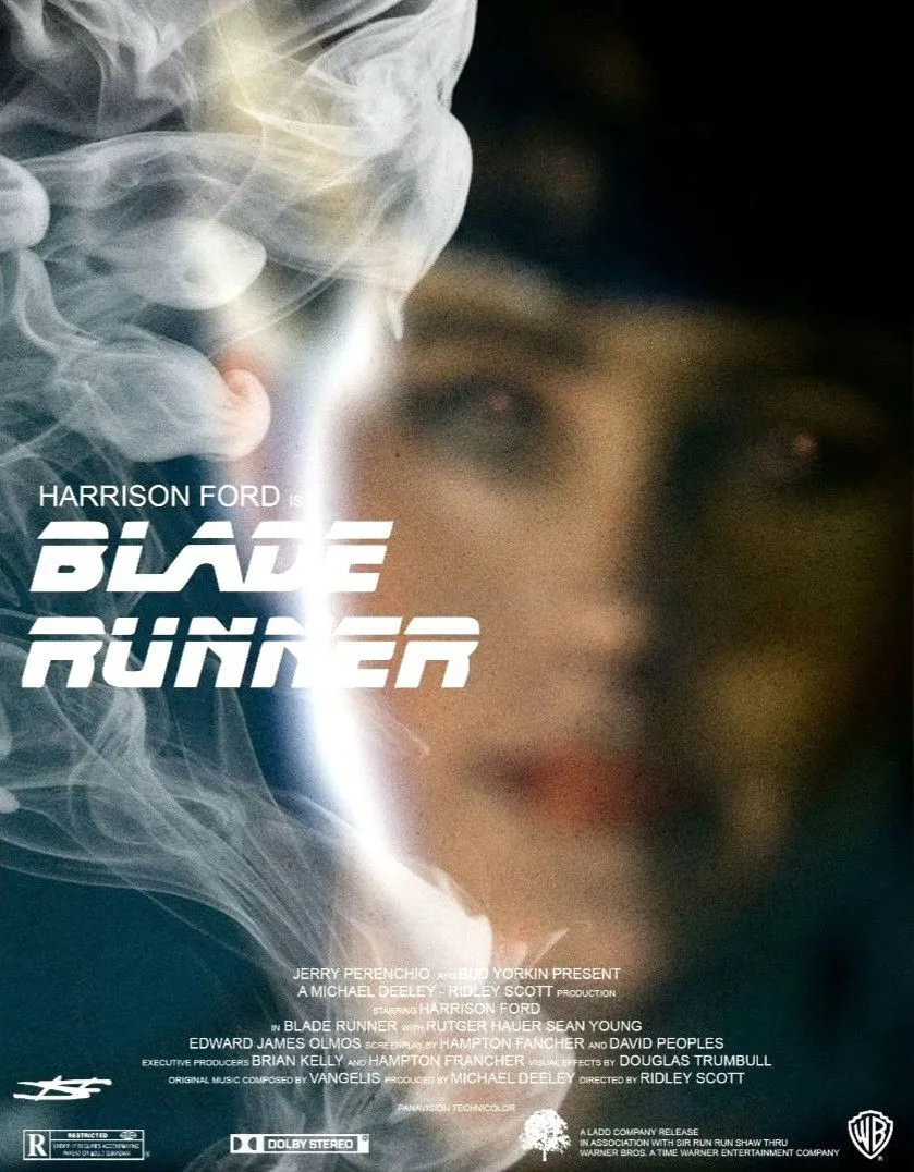 Afiche de la película «Blade Runner»