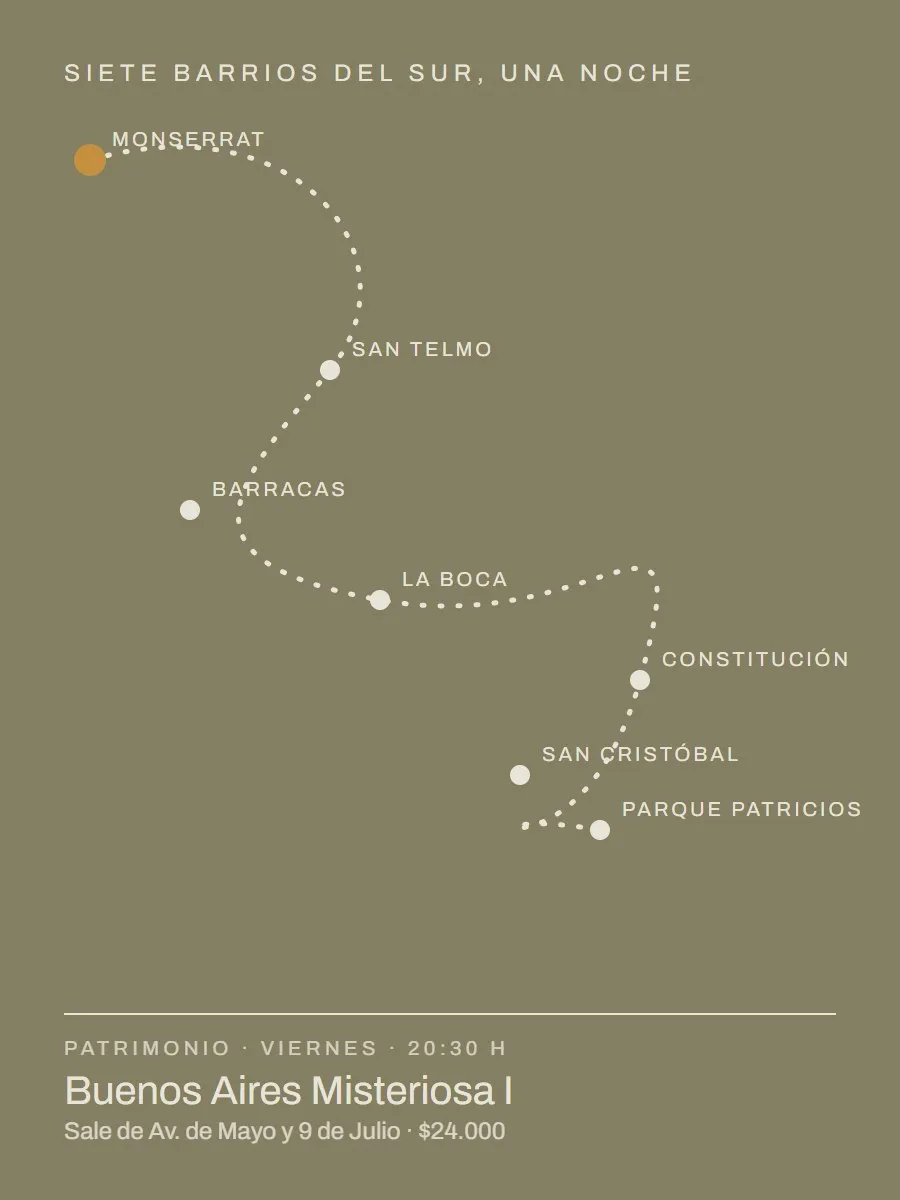 Afiche de «Buenos Aires Misteriosa I»