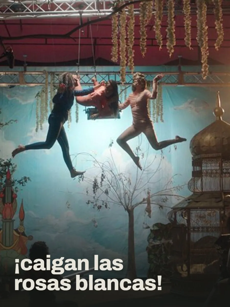Imagen de difusión de «¡Caigan las rosas blancas!»