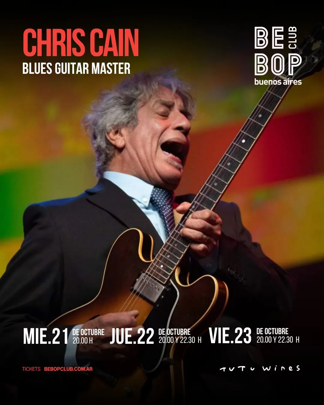 Imagen de difusión de «Chris Cain – Blues Guitar Master»