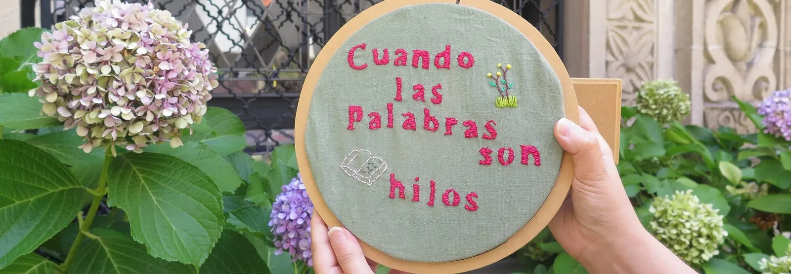 Imagen de difusión de «Cuando las palabras son hilos. Ciclo 2026»