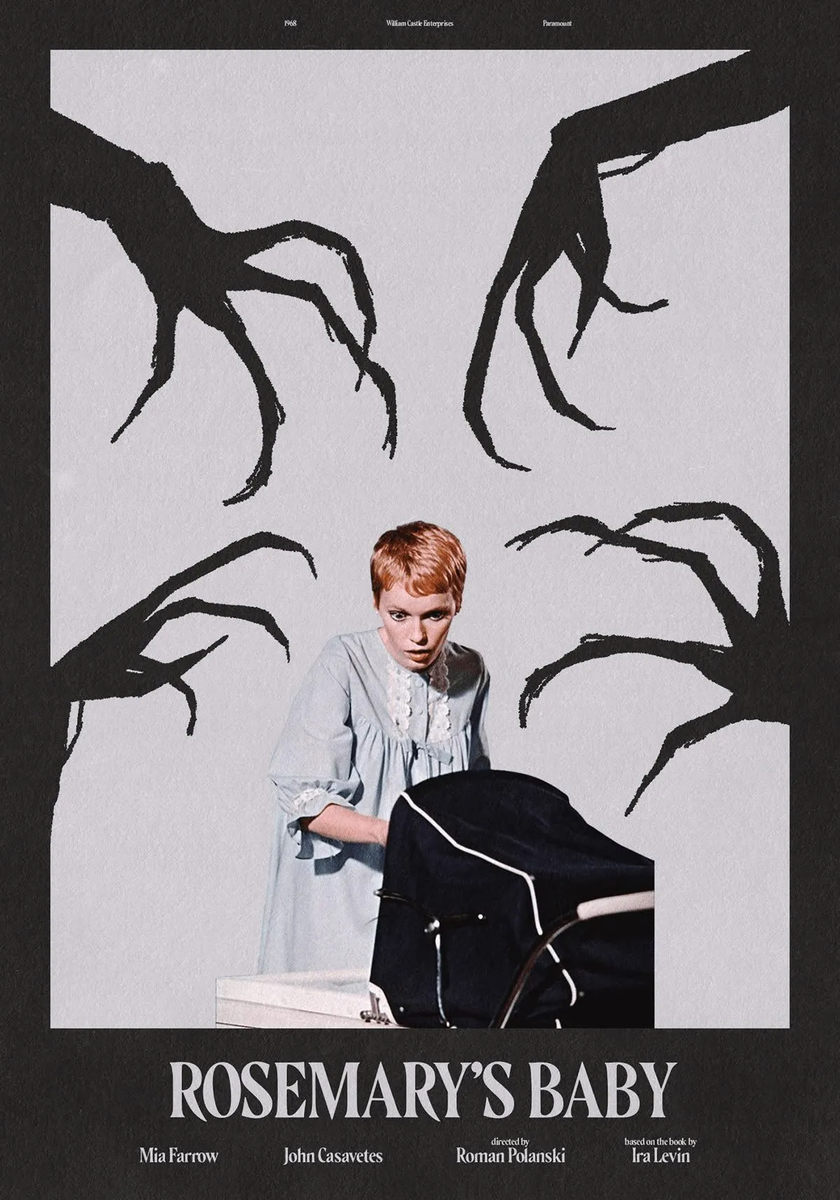 Afiche de la película «El bebé de Rosemary + Carrie»
