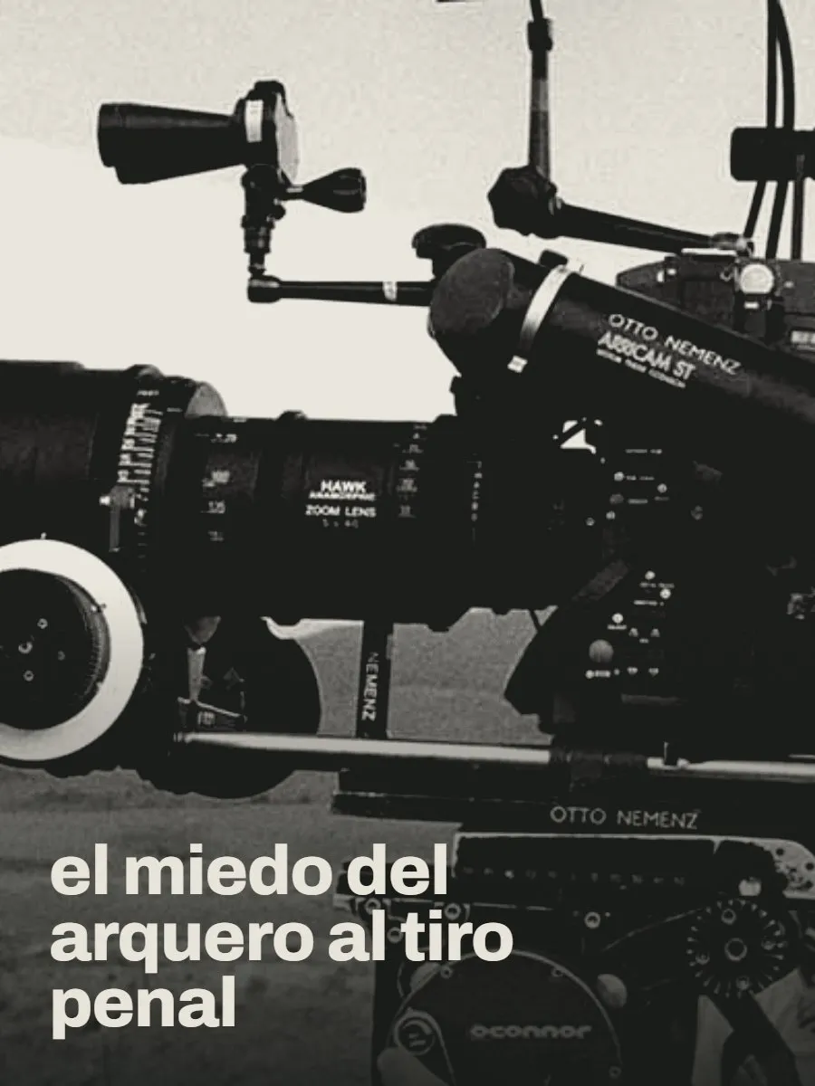 Imagen de difusión de «El miedo del arquero al tiro penal»