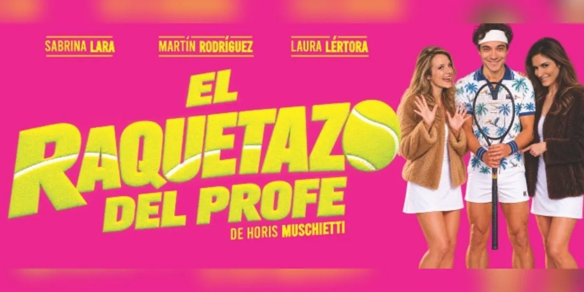 Imagen de difusión de «El raquetazo del profe»