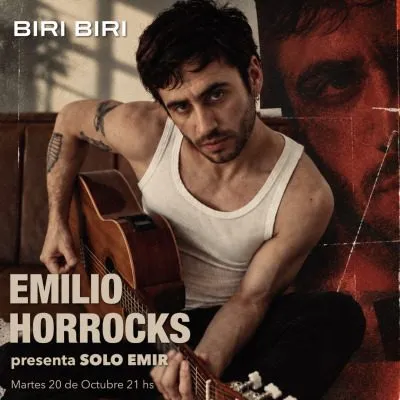 Imagen de difusión de «Emilio Horrocks presenta Solo Emir»