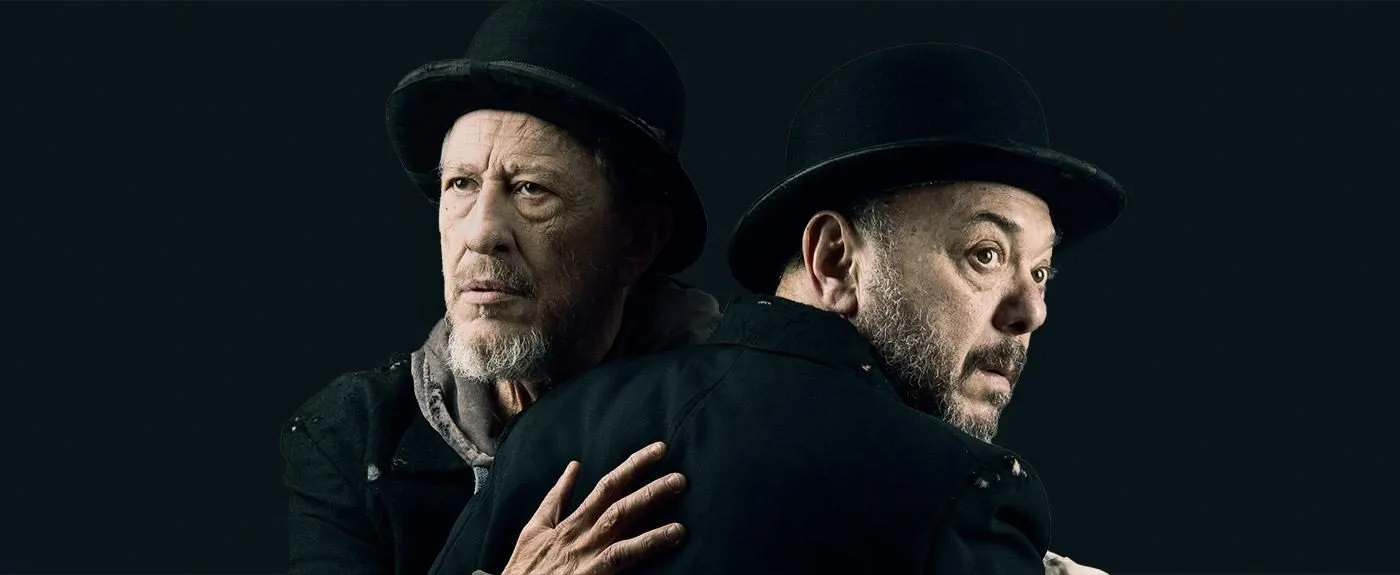 Imagen de difusión de «Esperando a Godot»