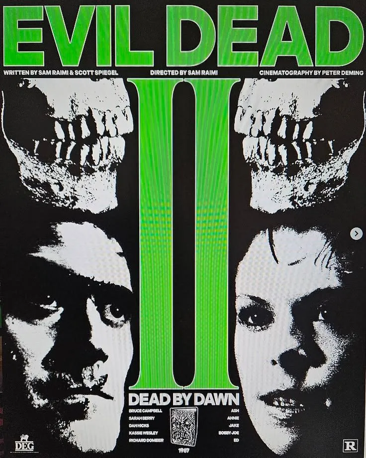 Afiche de la película «Evil Dead II»