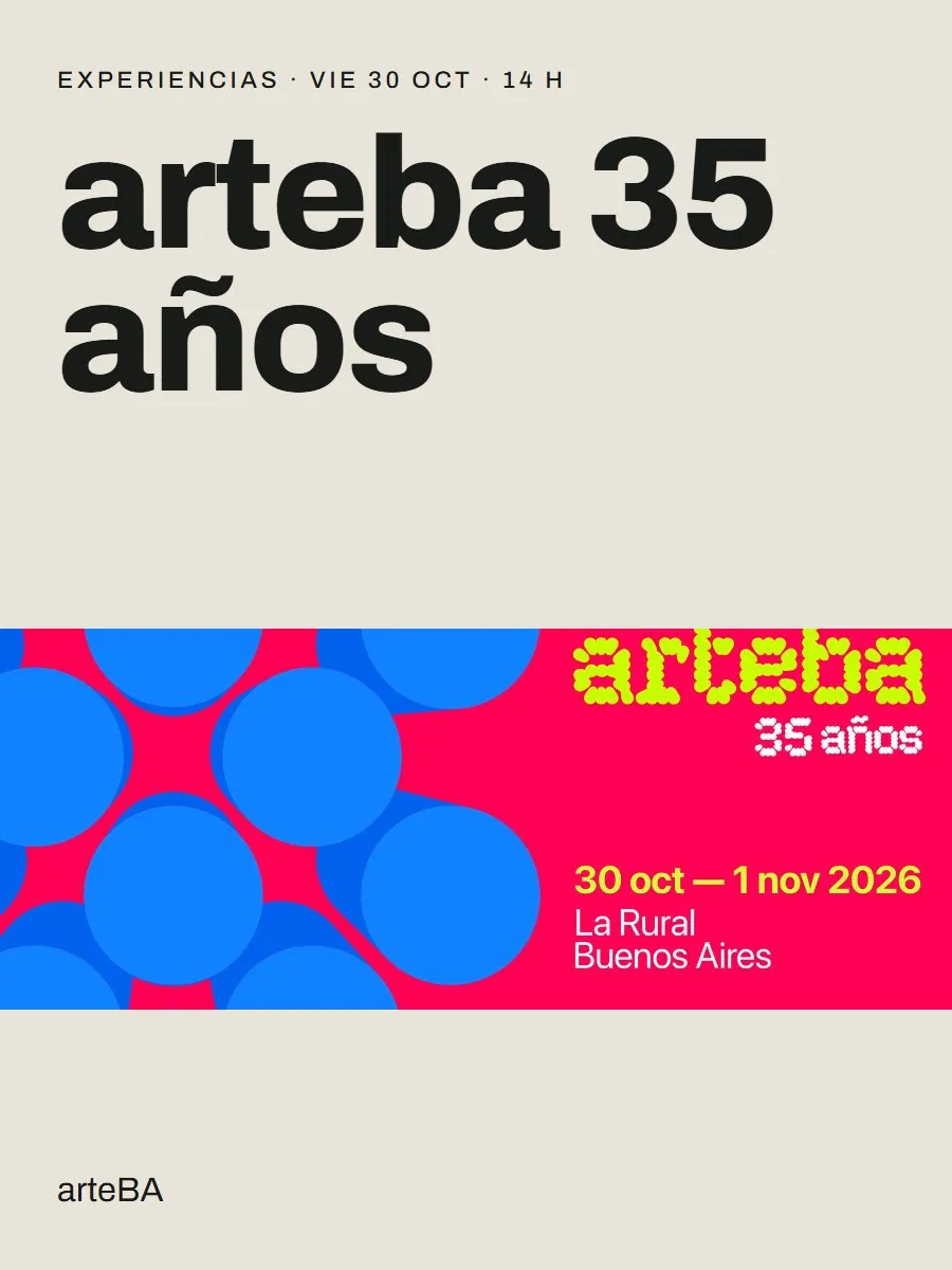 Afiche de «Feria arteba 2026 — 35 años»