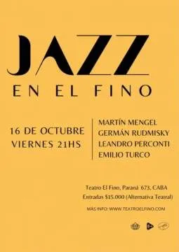 Imagen de difusión de «Jazz en el fino»