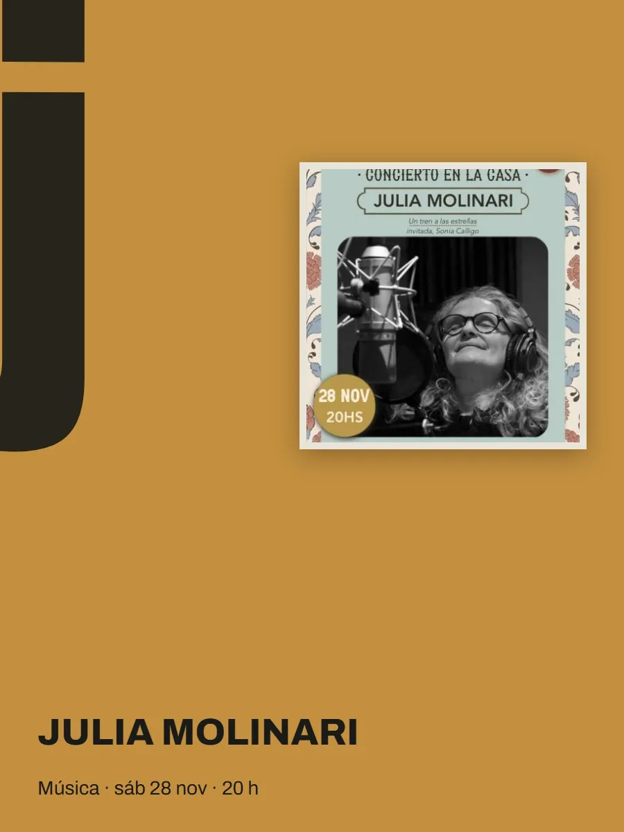 Afiche de «Julia Molinari»