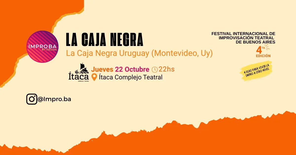 Imagen de difusión de «La Caja Negra, teatro espontáneo»