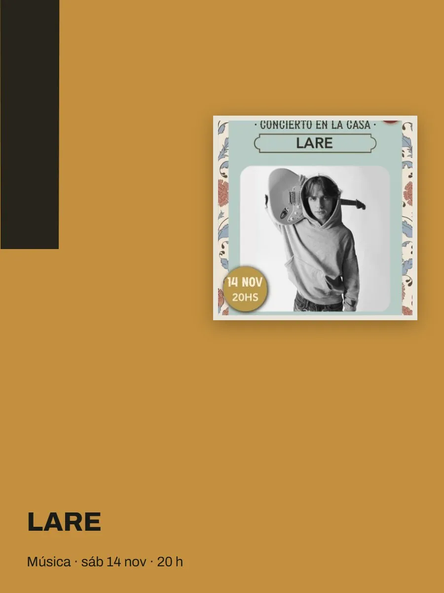 Afiche de «LARE»