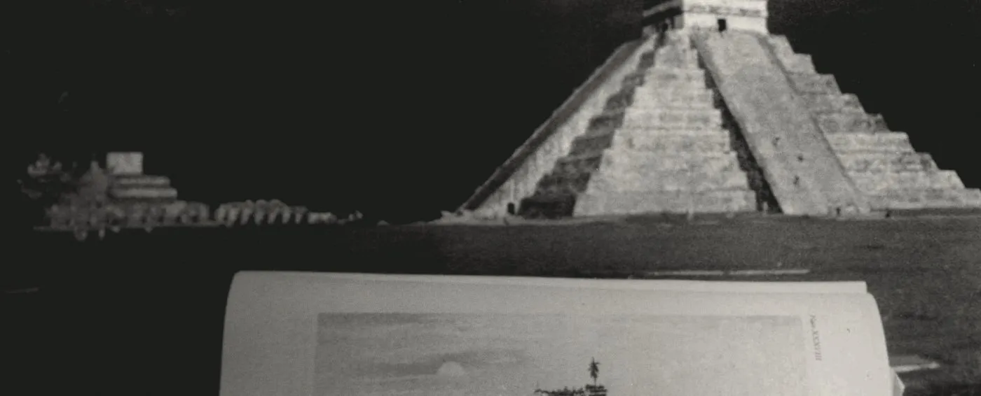 Imagen de difusión de «Leandro Katz. La noche y las palabras»