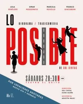 Imagen de difusión de «Lo posible, biodrama tragicomedia»