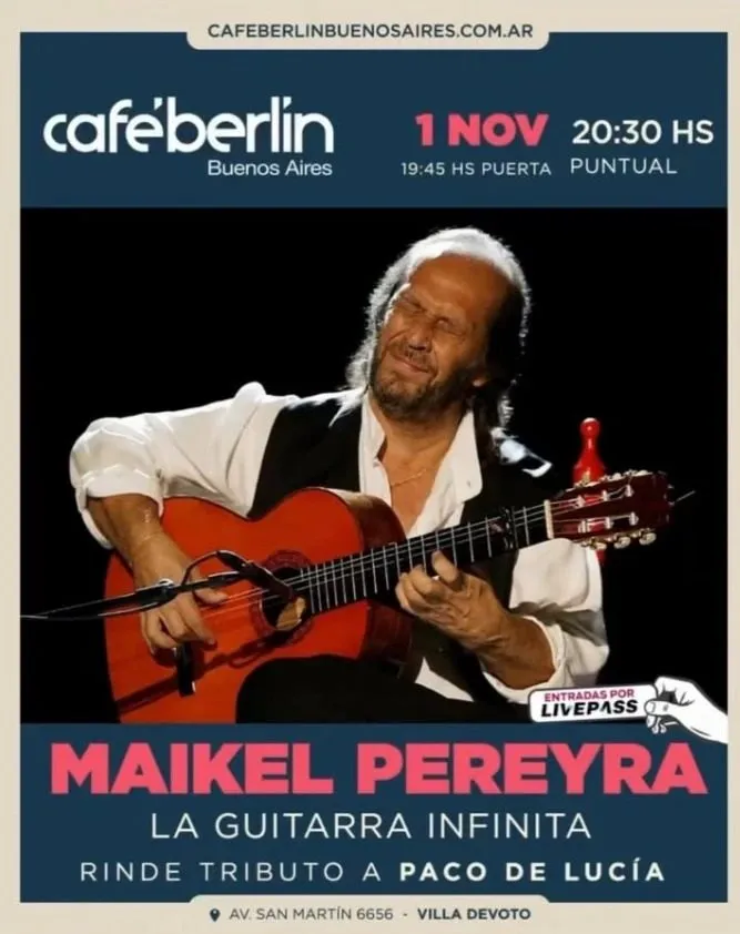 Imagen ilustrativa para «Maikel Pereyra: La guitarra infinita»