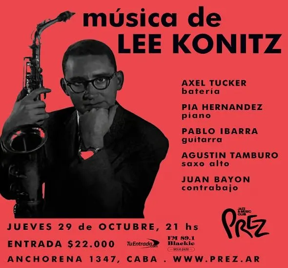 Imagen de difusión de «Música de Lee Konitz»