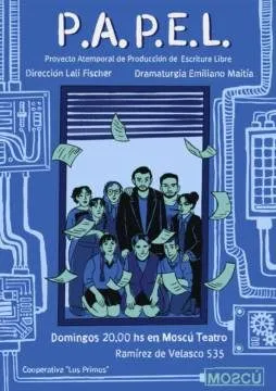 Imagen de difusión de «Papel (Proyecto Atemporal de Producción de Escritura Libre)»
