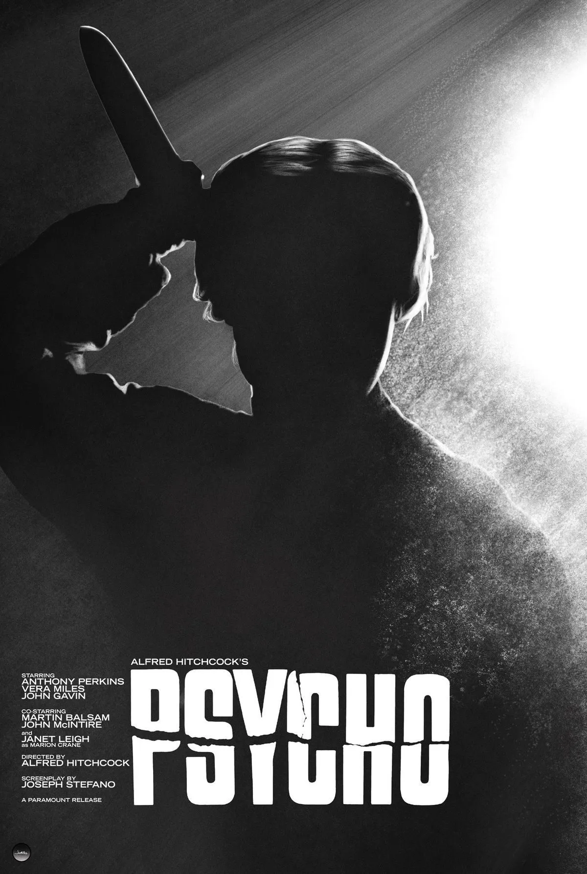 Afiche de la película «Psicosis»
