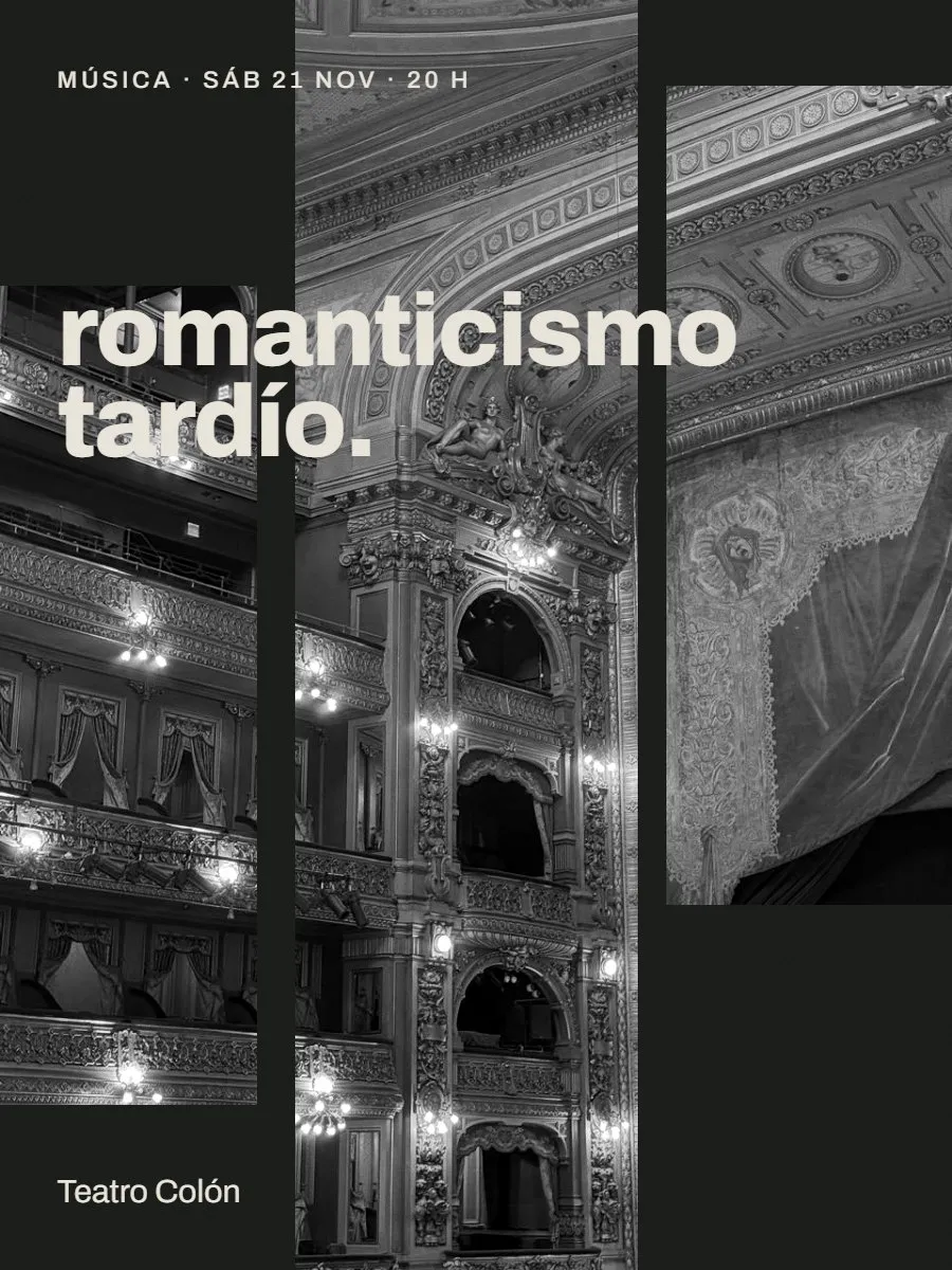 Afiche de «Romanticismo tardío»