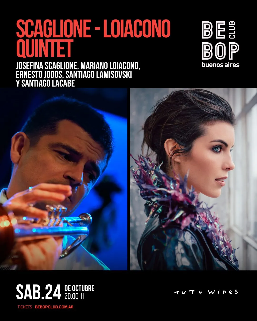 Imagen de difusión de «Scaglione - Loiacono Quintet»