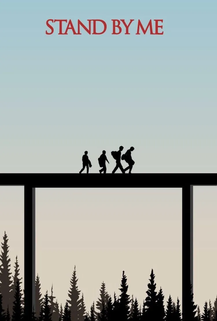 Afiche de la película «Stand By Me»