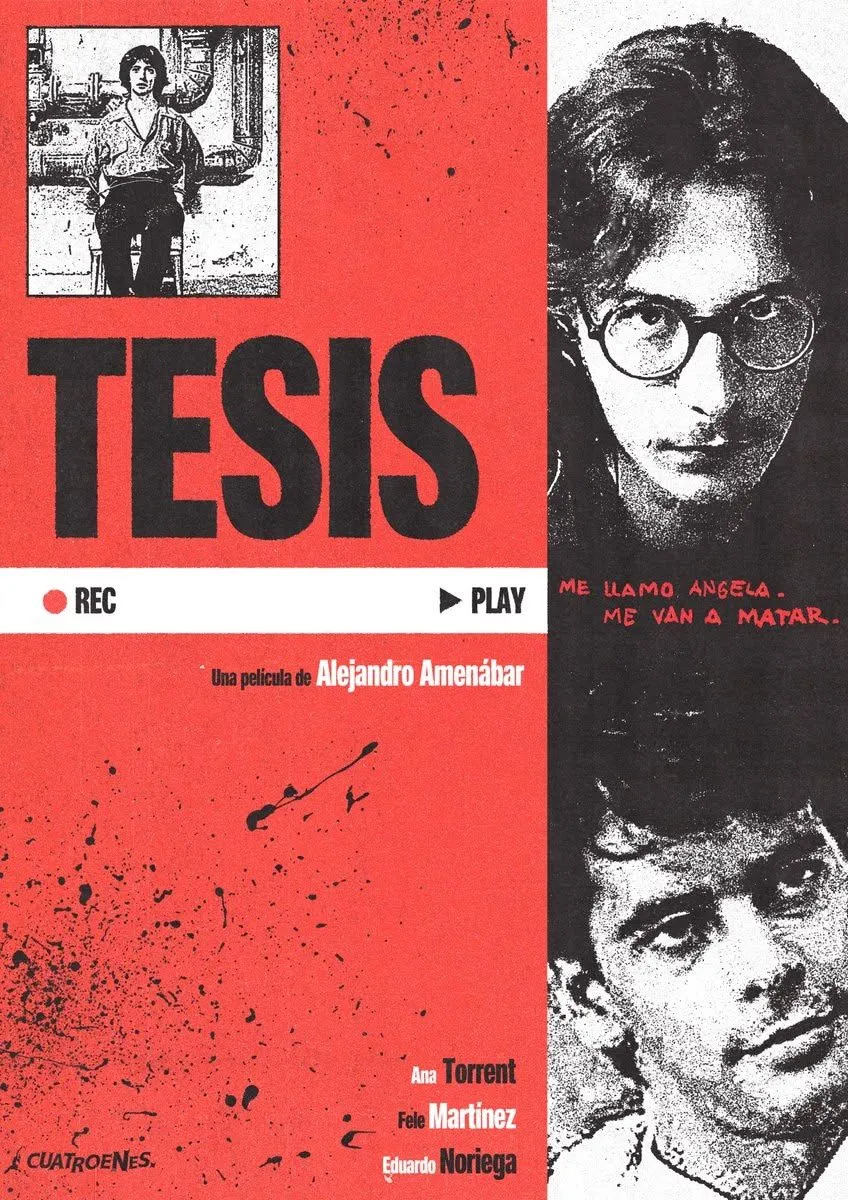 Afiche de la película «Tesis»