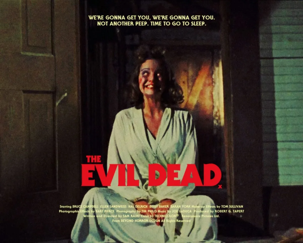 Afiche de la película «The Evil Dead»