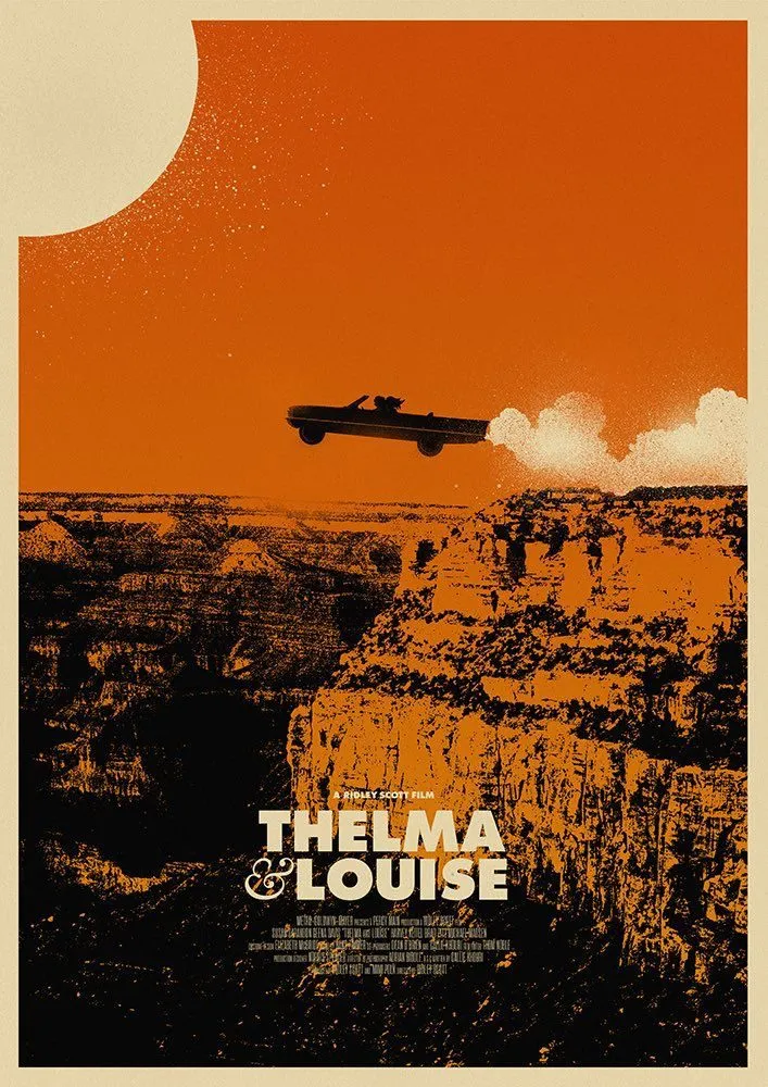 Afiche de la película «Thelma & Louise»
