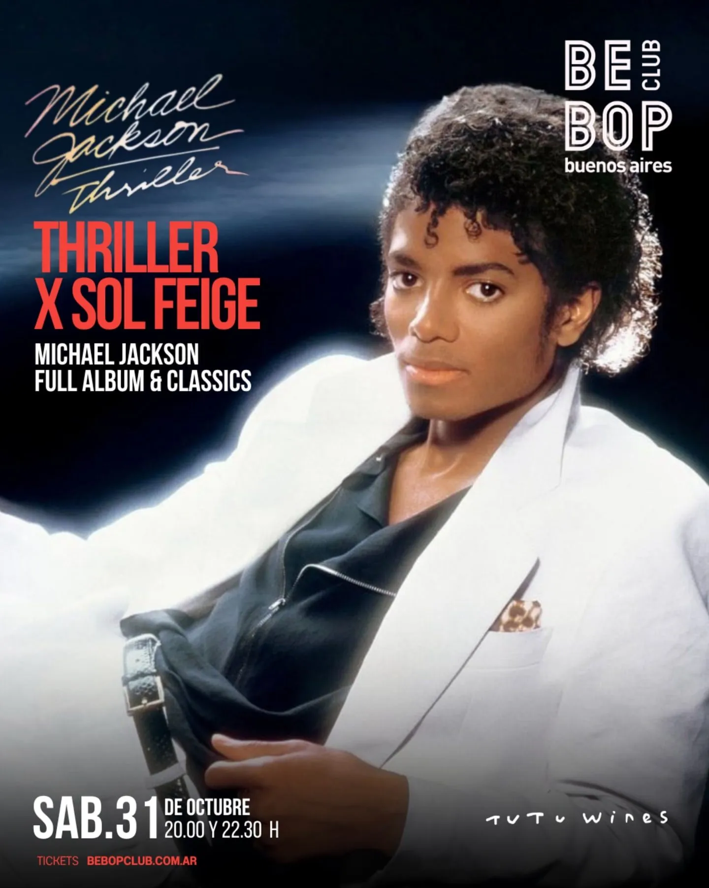 Imagen de difusión de «Thriller x Sol Feige · Michael Jackson full album & classics»
