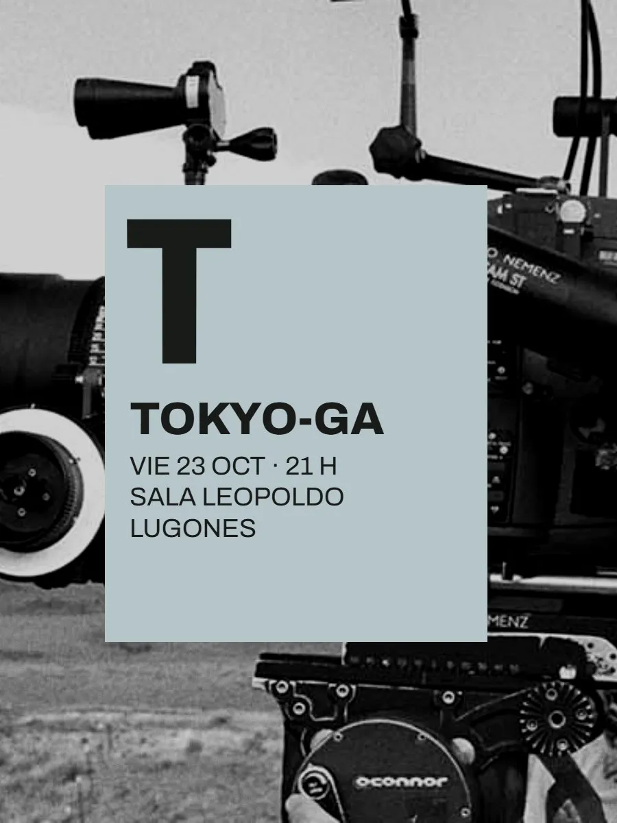 Afiche de «Tokyo-Ga»