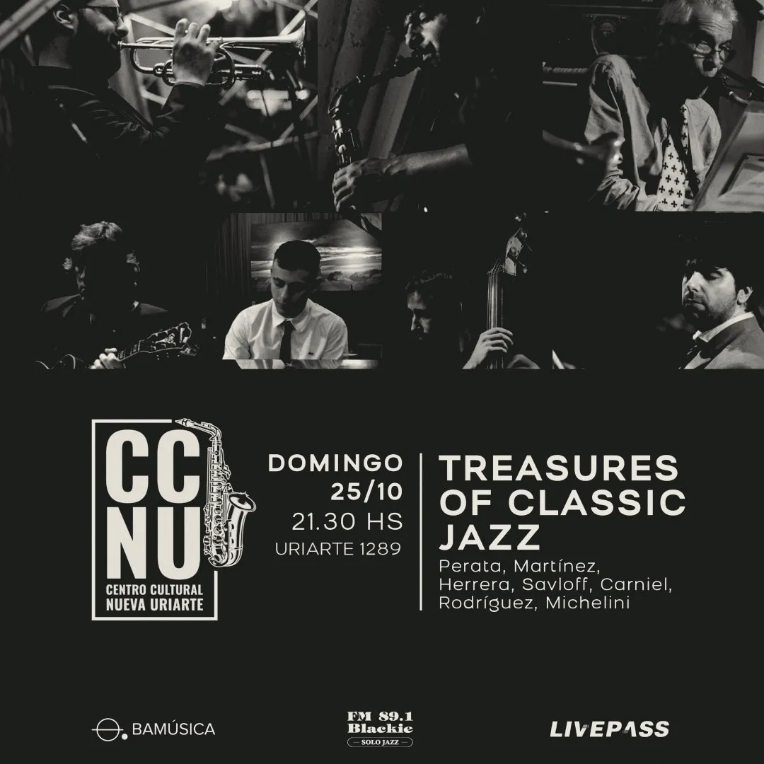 Imagen de difusión de «Treasures of Classic Jazz»
